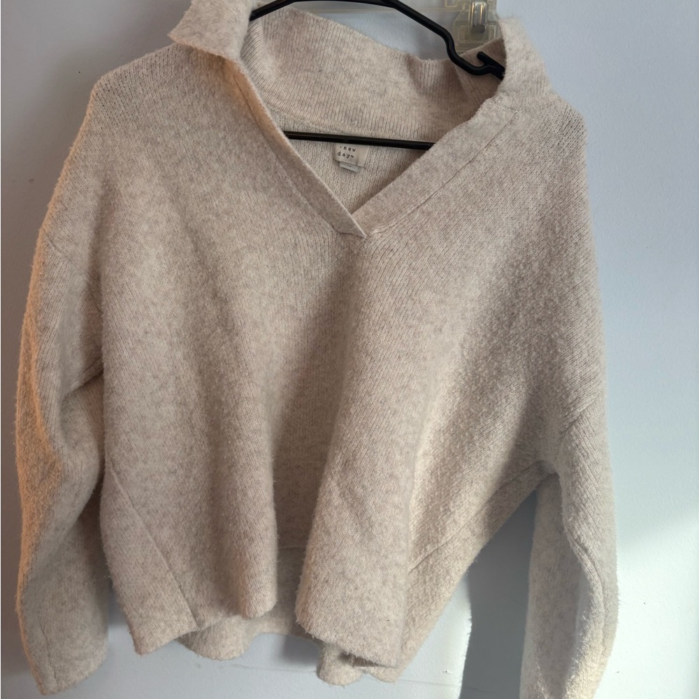 a new day Cream Sweater